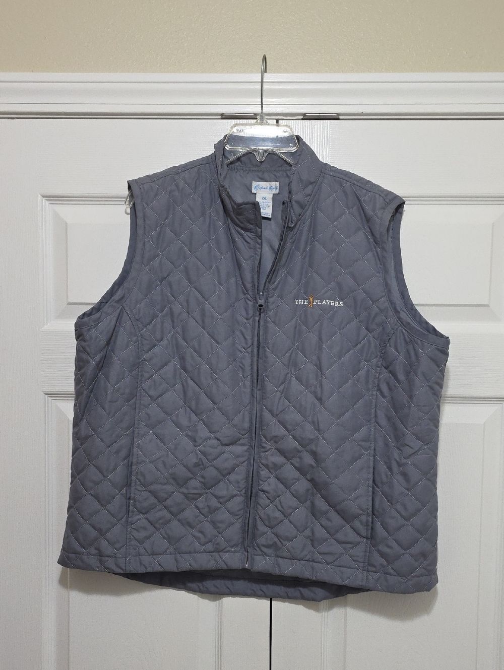 The Players Quilted Gray Women's Vest